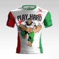 Biała koszulka treningowa Rugby