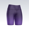 Fioletowe Kolarki Damskie Basic Violet Spodenki na siłownię BASIC VIOLET przód.jpg