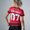 Czerwona koszulka damska Zayebista