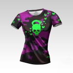 Czaszka 3 Koszulka Treningowa Damska