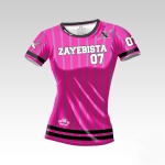 Zayebista Różowa Koszulka Treningowa Damska