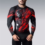 Czarny Rashguard z długim rękawem Nightwolf