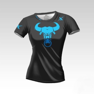 Bull Blue Byk Koszulka Treningowa Damska