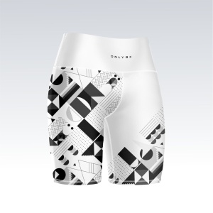 Białe kolarki damskie na rower Code