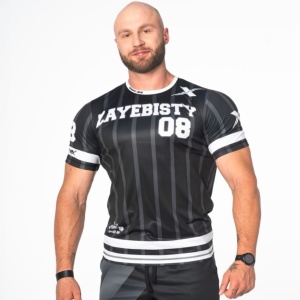 Zayebisty Czarna Koszulka Treningowa