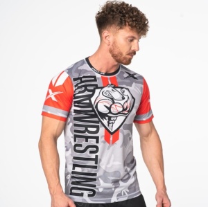 Armwrestling Siłowanie Na Rękę Koszulka Treningowa