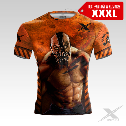  Pomarańczowa Koszulka na siłownię  Psycho