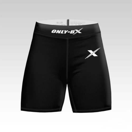 Czarne szorty kompresyjne męskie