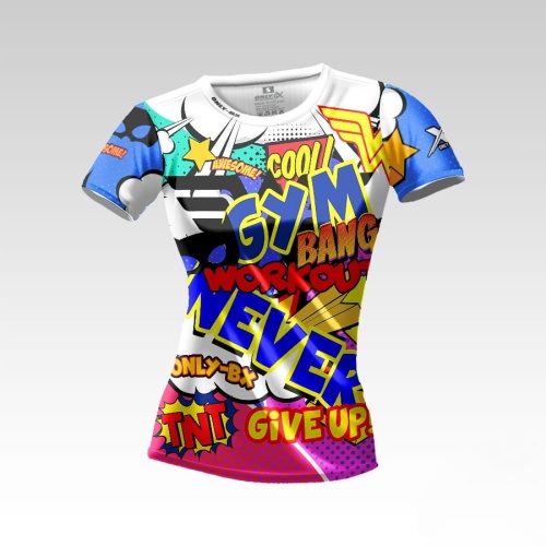 Koszulka damska treningowa Comix Heroes