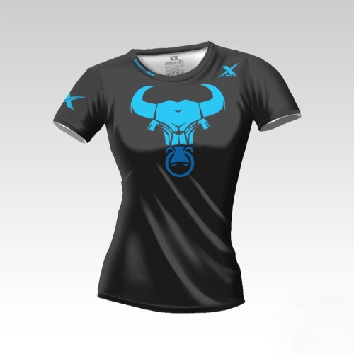 Bluzka na siłownię damska Bull Blue