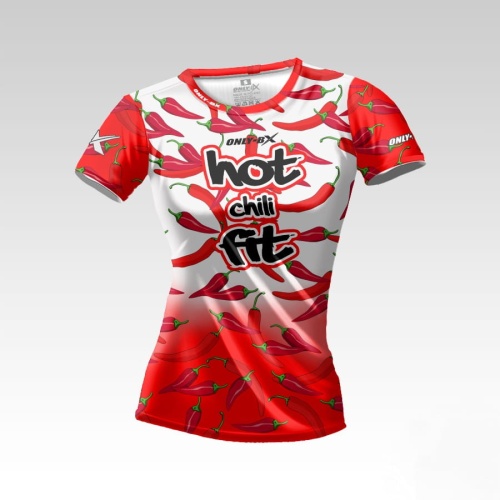 Koszulka na siłownię damska Hot Chili Fit