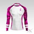 Termoaktywny biały Rashguard damski X White