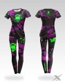 Zestaw treningowy damski Czaszka Camo