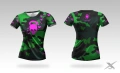 Strój fitness damski komplet Czaszka Camo