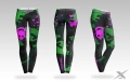 Strój fitness damski komplet Czaszka Camo