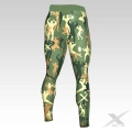 Męskie legginsy treningowe Camo