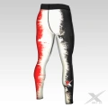 Legginsy męskie treningowe w barwach narodowych