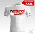Natural Mass - Biała Koszulka Treningowa ONLY-BX