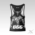 Czarny Tank top treningowy męski My Dark Side