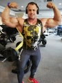Zielony Tank-top męski Military Skull