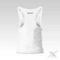 Biały tank top męski
