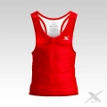 Czerwony tank top męski sportowy