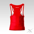 Czerwony tank top męski sportowy