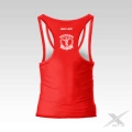 Czerwony tank top męski sportowy