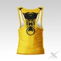 Żółty tank top męski do ćwiczeń Yellow Bull