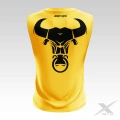 Koszulka treningowa bez rękawów męska Bull Yellow