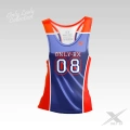 Czerwony  Tank Top Damski dla fitness  Cheerleader