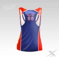 Czerwony  Tank Top Damski dla fitness  Cheerleader