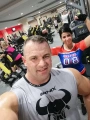 Szara koszulka treningowa bez rękawów Bull Gray