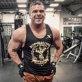 Koszulka OLD SCHOOL BODYBUILDING  golden black TANK TOP męski