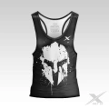 Czarny tank top męski sportowy Spartan