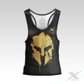 Czarny tank top męski Spartan