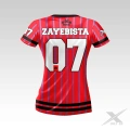 Czerwona koszulka damska Zayebista