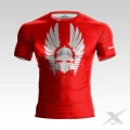 Czerwony t-shirt treningowy z motywem Husarii