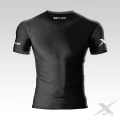  Czarny T-shirt treningowy Spartan