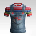 Koszulka treningowa męska Bad Guys Chucky Doll