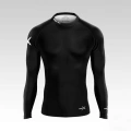 Profesjonalny Czarny Rashguard damski Deep black - termoaktywny, oddychający i szybkoschnący