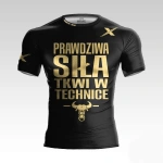 Technika Czarna Koszulka Treningowa