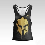 Spartan Brąz Tank Top Męski