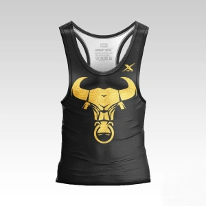 Bull Gold Black Tank Top Męski