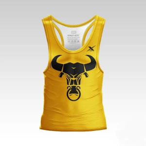 Bull Yellow Tank Top Męski