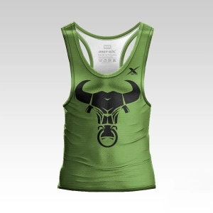 Bull Green Tank Top Męski