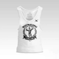 Biały tank top męski Old School
