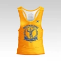Pomarańczowy tank top na siłownię  Old School