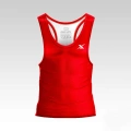 Czerwony tank top męski sportowy