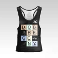 Czarny tank-top męski Dobre Geny